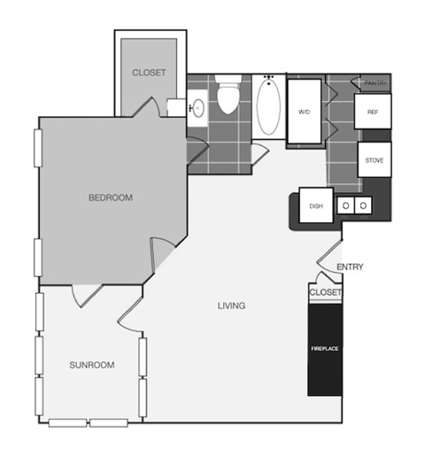 The Blake A4 Floor Plan